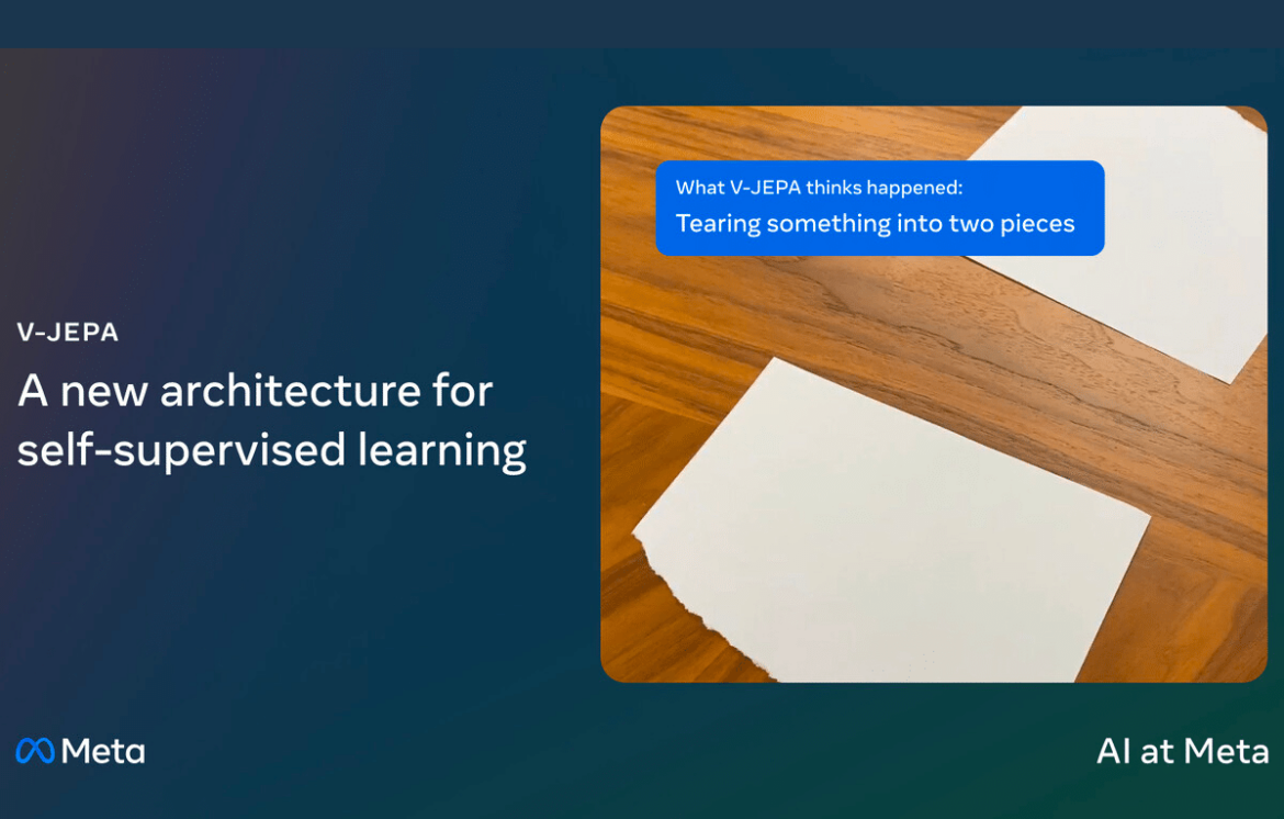 ميتا تصدر نموذج ذكاء اصطناعي يتعلم عبر المشاهدة