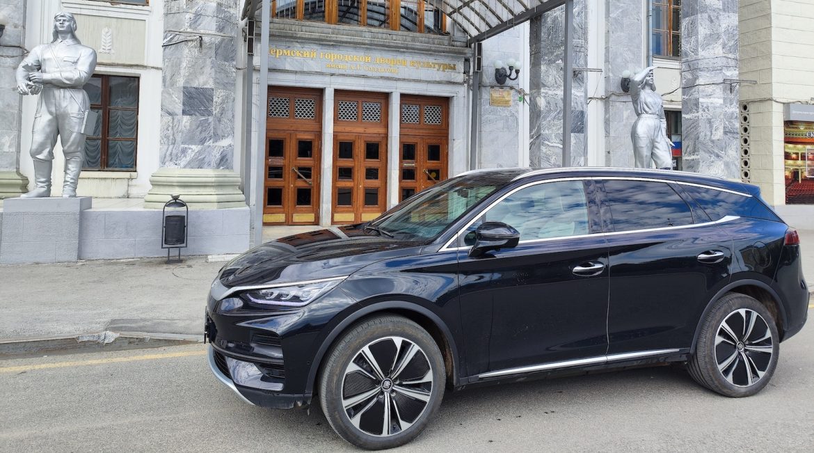 BYD تانغ 108 كيلو واط ساعة: الـSUV الكهربائية لمنافسة تسلا موديل Y في عام 2024