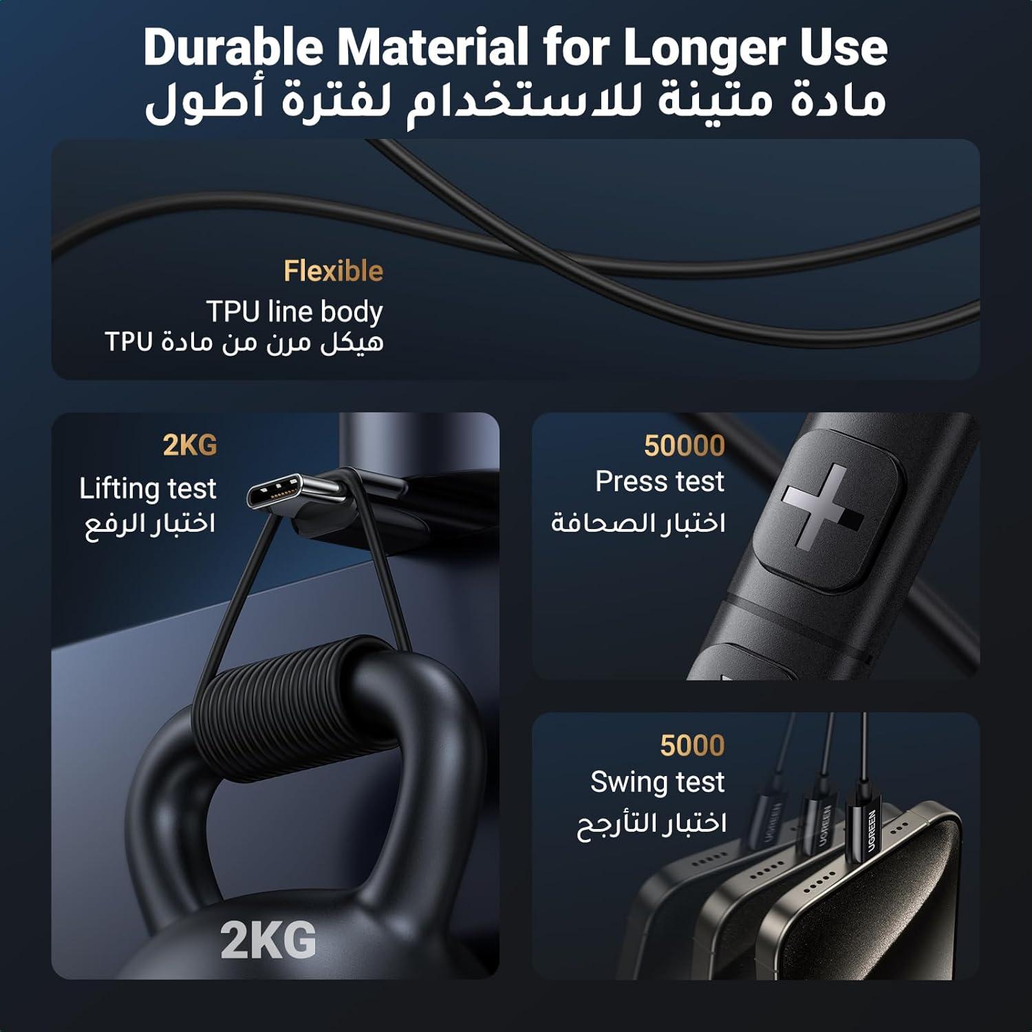 مراجعة شاملة لسماعات UGREEN USB-C: الأداء والراحة