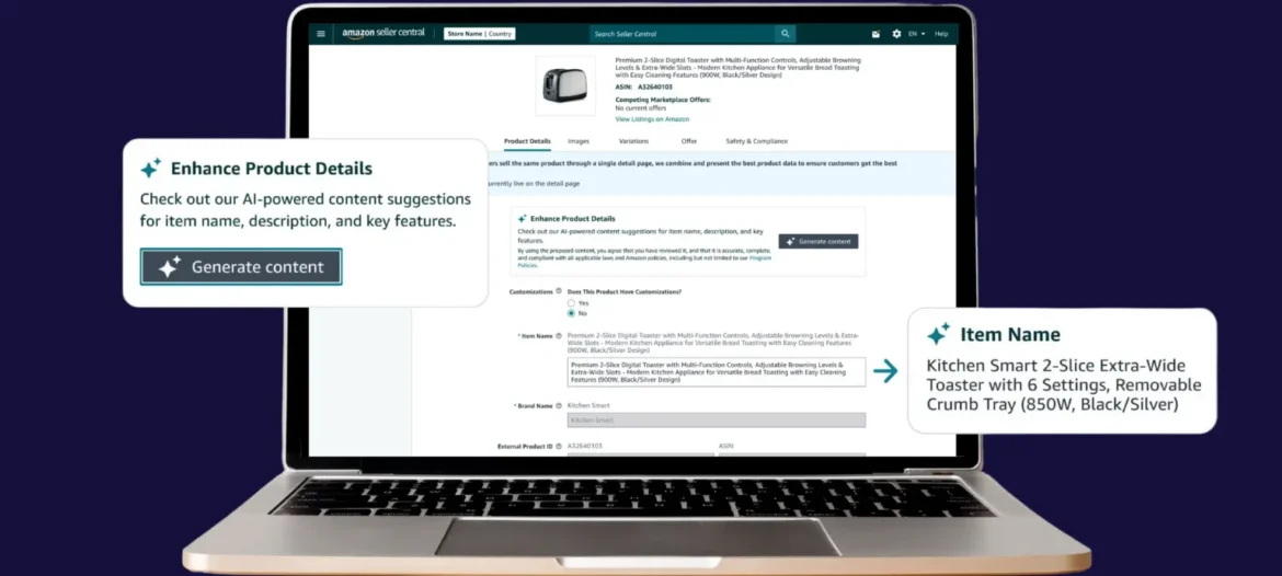أمازون تطلق أداة EML: ثورة في تحسين قوائم المنتجات!
