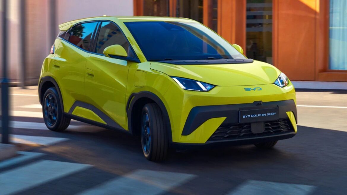 إطلاق سيارة BYD دولفين سيرف في أوروبا: ثورة جديدة في السيارات الكهربائية!