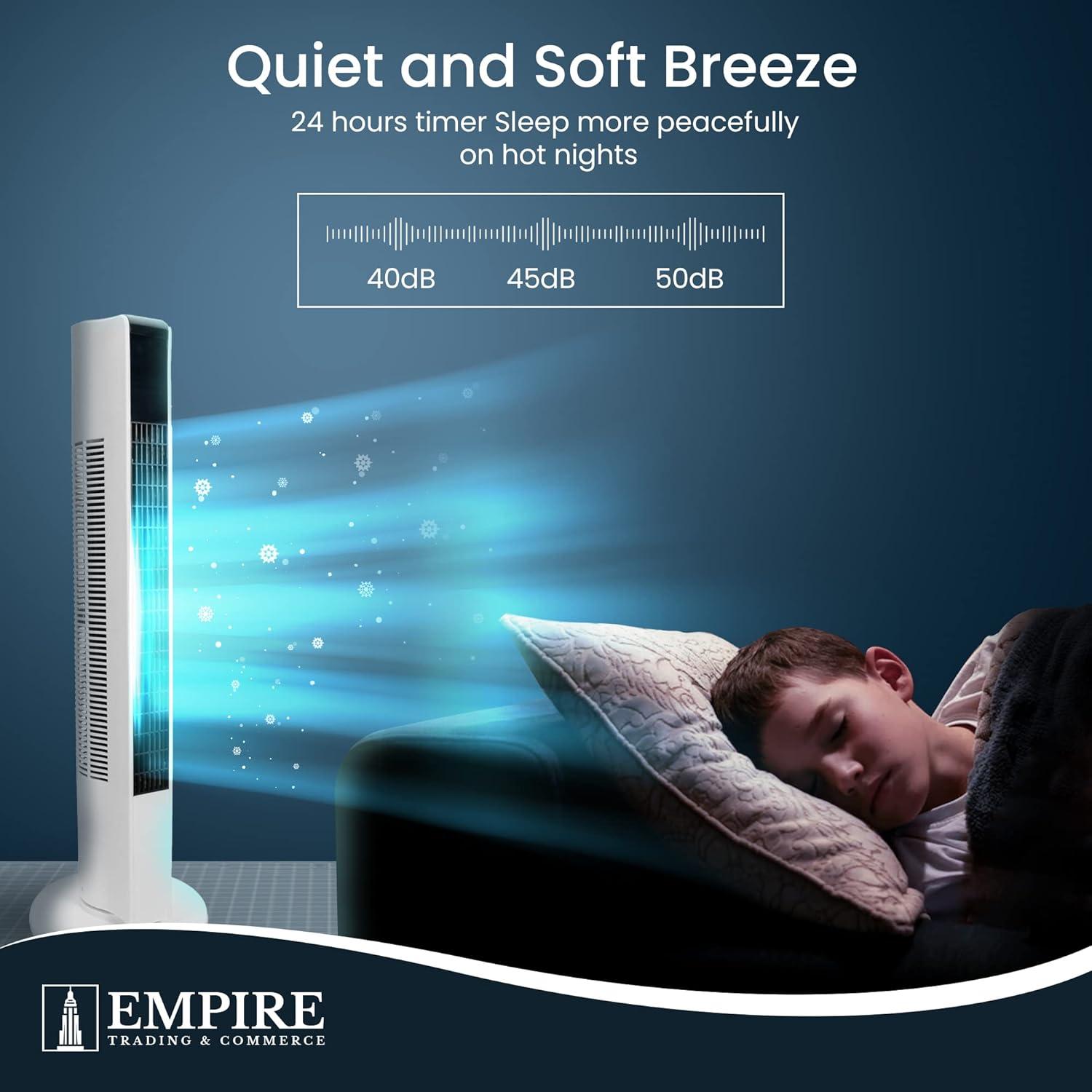 تقييم شامل لمروحة Empire البرجية: الأداء والتصميم المثالي