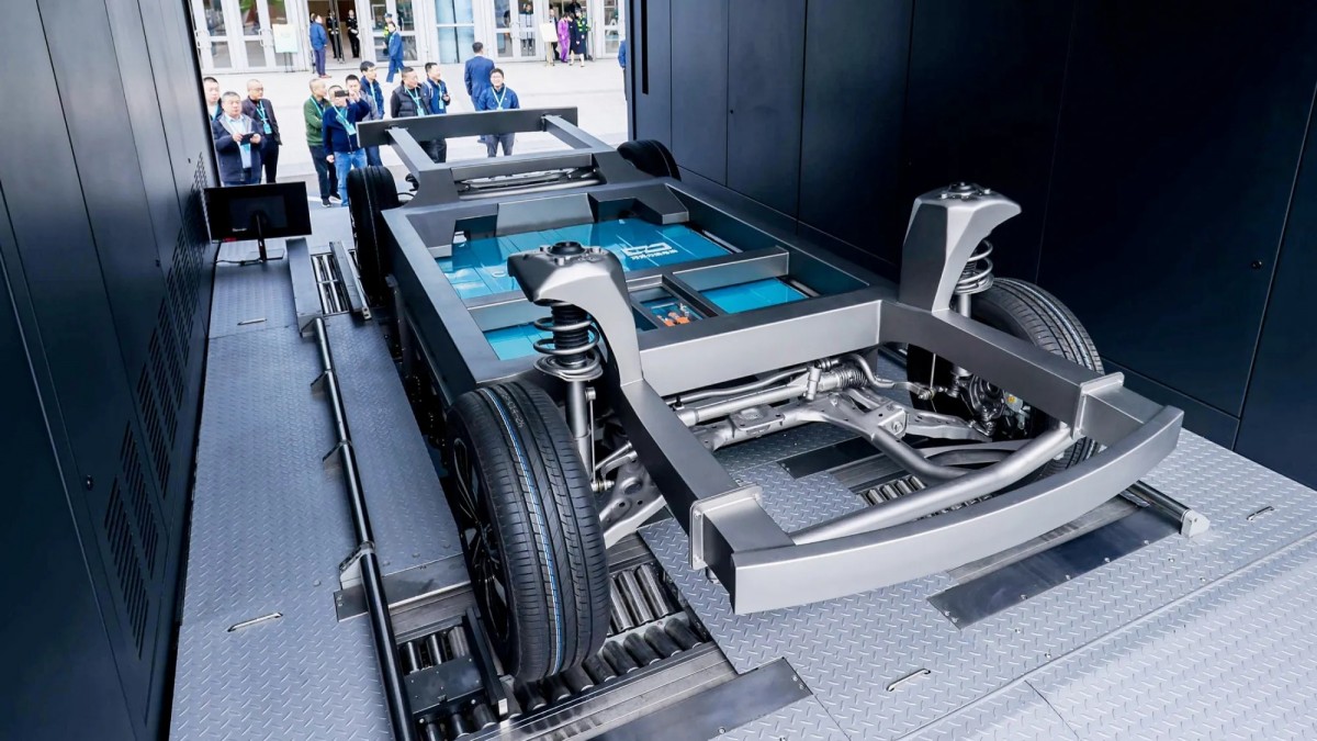 صورة لمحطة تبديل البطاريات في هونغ كونغ