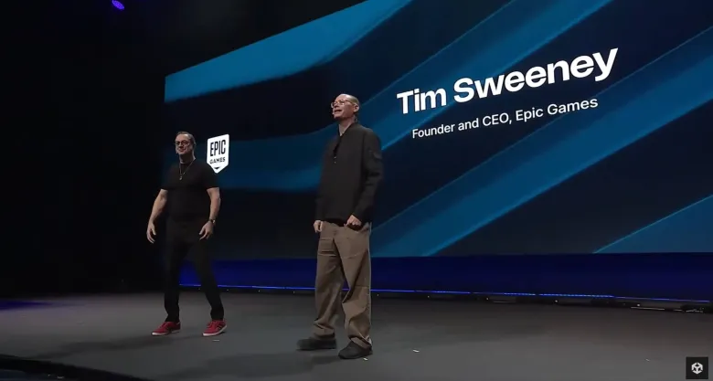 فورتنايت - شراكة يونيتي مع إيبك جيمز