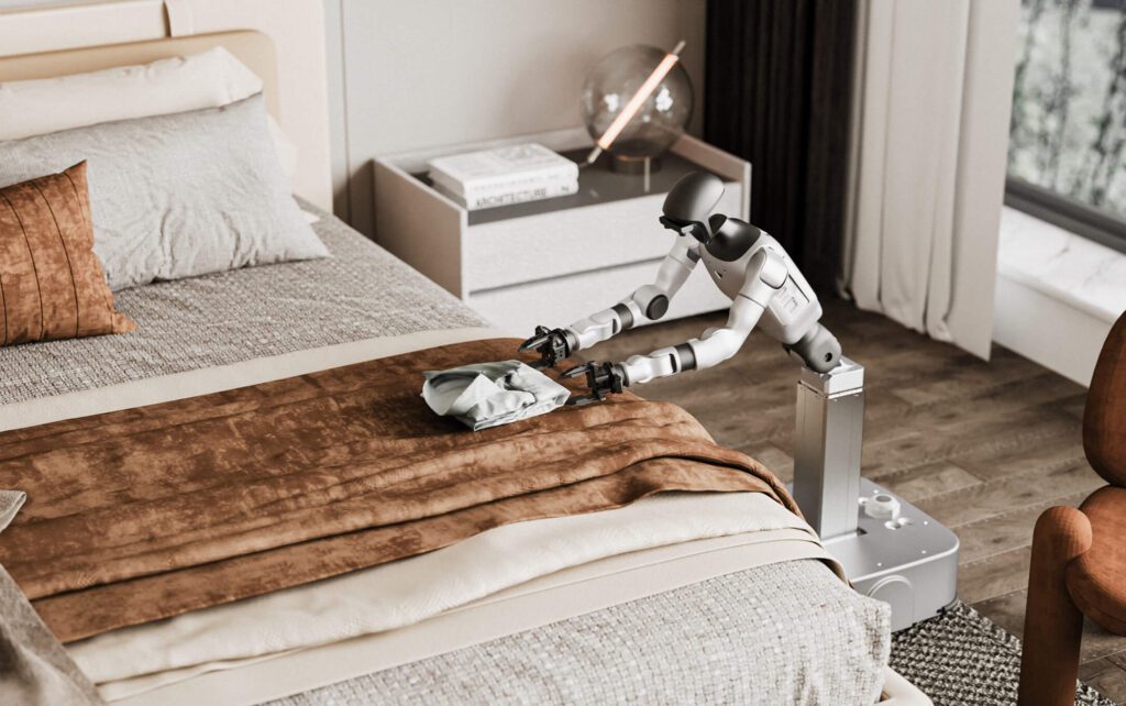 Unitree G1-D wheeled humanoid robot