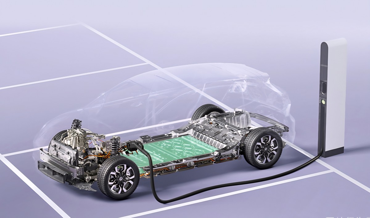 صورة داخلية لسيارة MG4 أنكسين