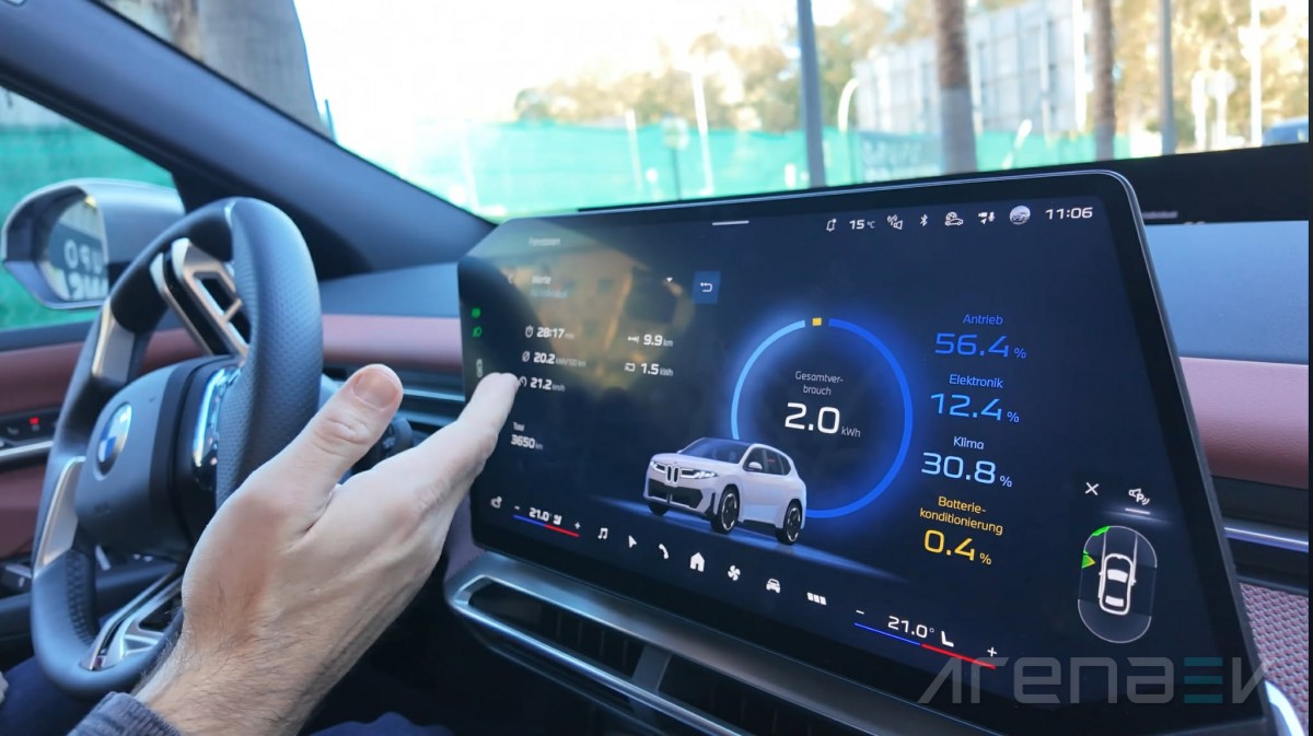 بي إم دبليو iX3 50 xDrive تظهر نتائج رائعة في اختبار مدى الطرق السريعة