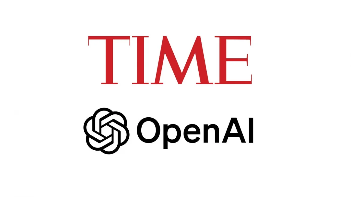 OpenAI تتعاون مع مجلة تايم لتقديم محتوى موثوق عبر الذكاء الاصطناعي