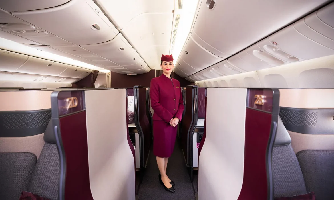 الخطوط الجوية القطرية تكشف النقاب عن مقاعد Qsuite 2.0 المدعومة بالذكاء الاصطناعي