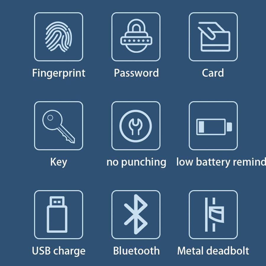 مراجعة تقنية: قفل الباب الزجاجي الذكي من تويا ببصمة البلوتوث