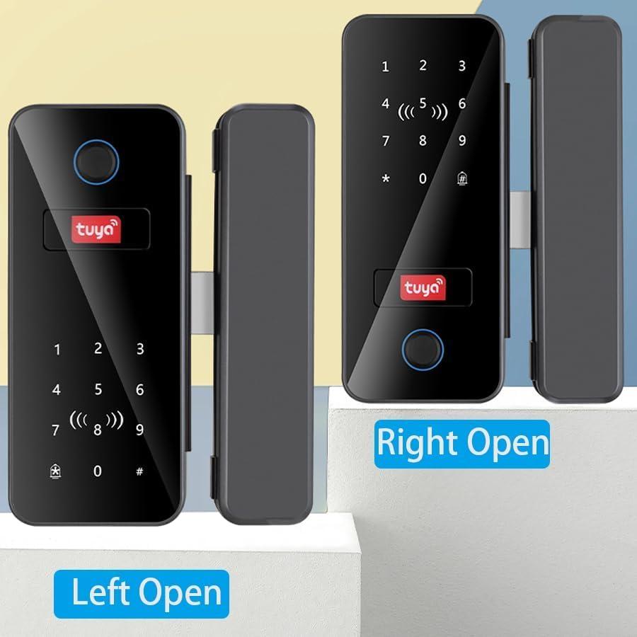 مراجعة تقنية: قفل الباب الزجاجي الذكي من تويا ببصمة البلوتوث