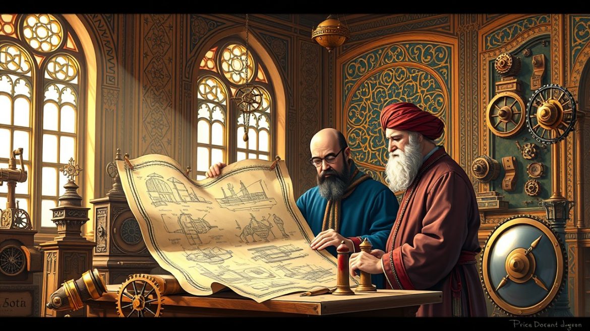 الإخوة بنو موسى: رواد الأتمتة والميكانيكا في العصر الذهبي الإسلامي