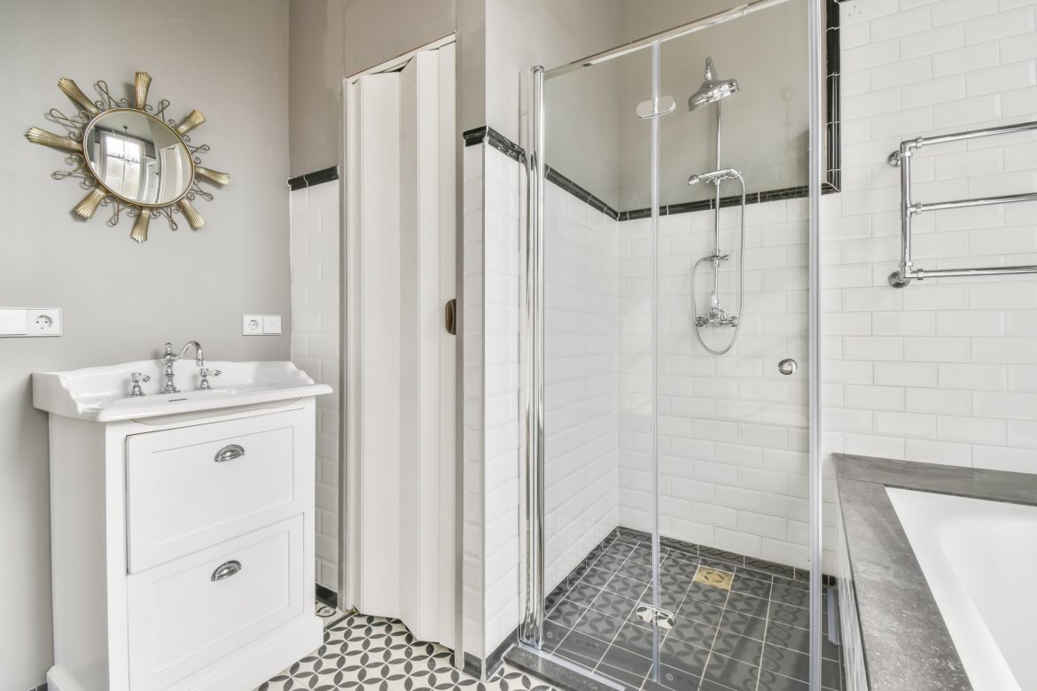 Stylish bathroom design