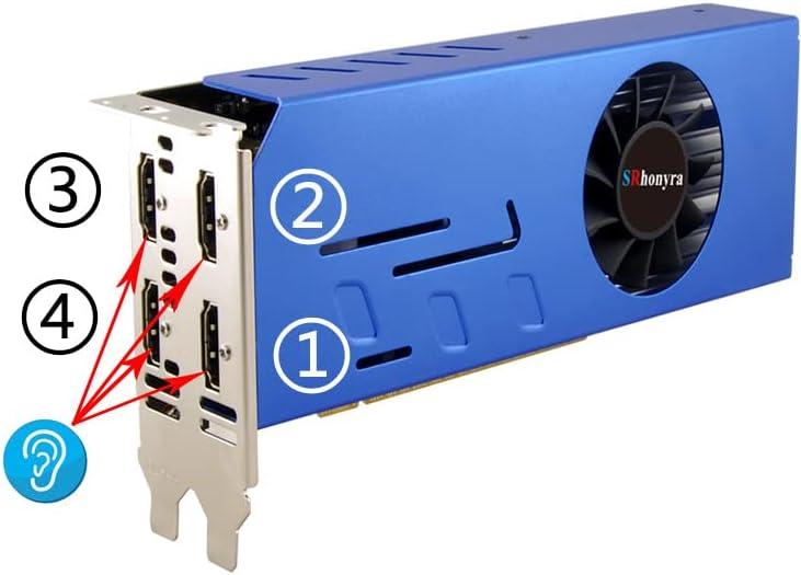 استعراض شامل لبطاقة الفيديو متعددة الشاشات GT 730 من SRhonyra