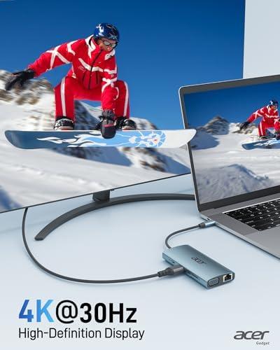 موزع USB-C من آيسر: حل شامل لتوصيل الأجهزة بسهولة!