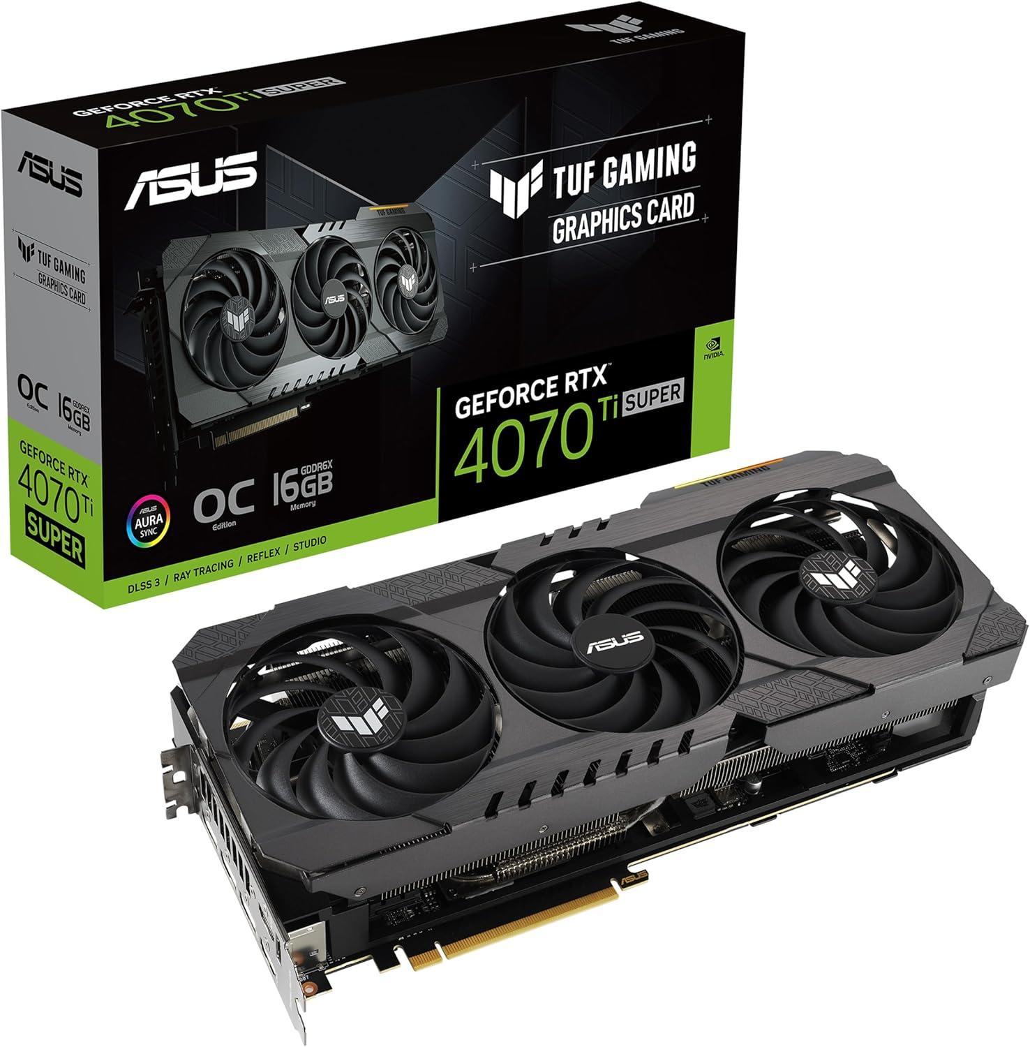 تجربتنا مع بطاقة رسومات TUF Gaming geforce RTX 4070 Ti