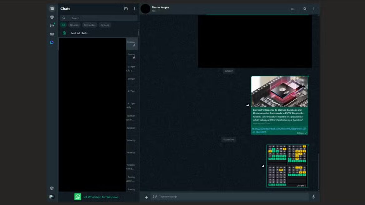 تحديث جديد لتصميم واتساب ويب يُحدث ثورة في تجربة المستخدم!