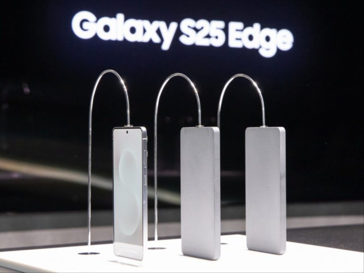 إطلاق عالمي لـ Galaxy S25 Edge