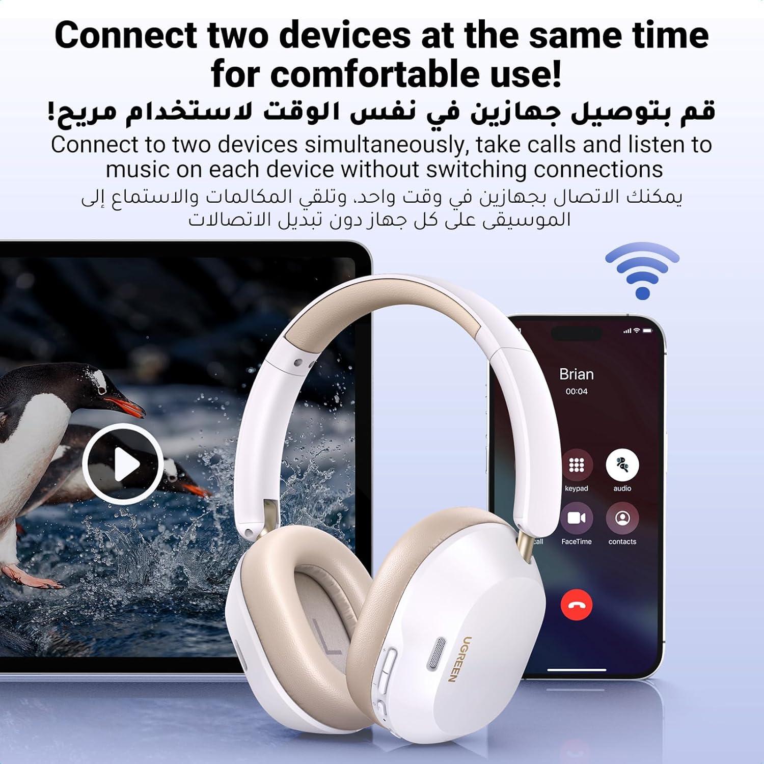 تجربة شاملة مع سماعات UGREEN HiTune Max 5C اللاسلكية