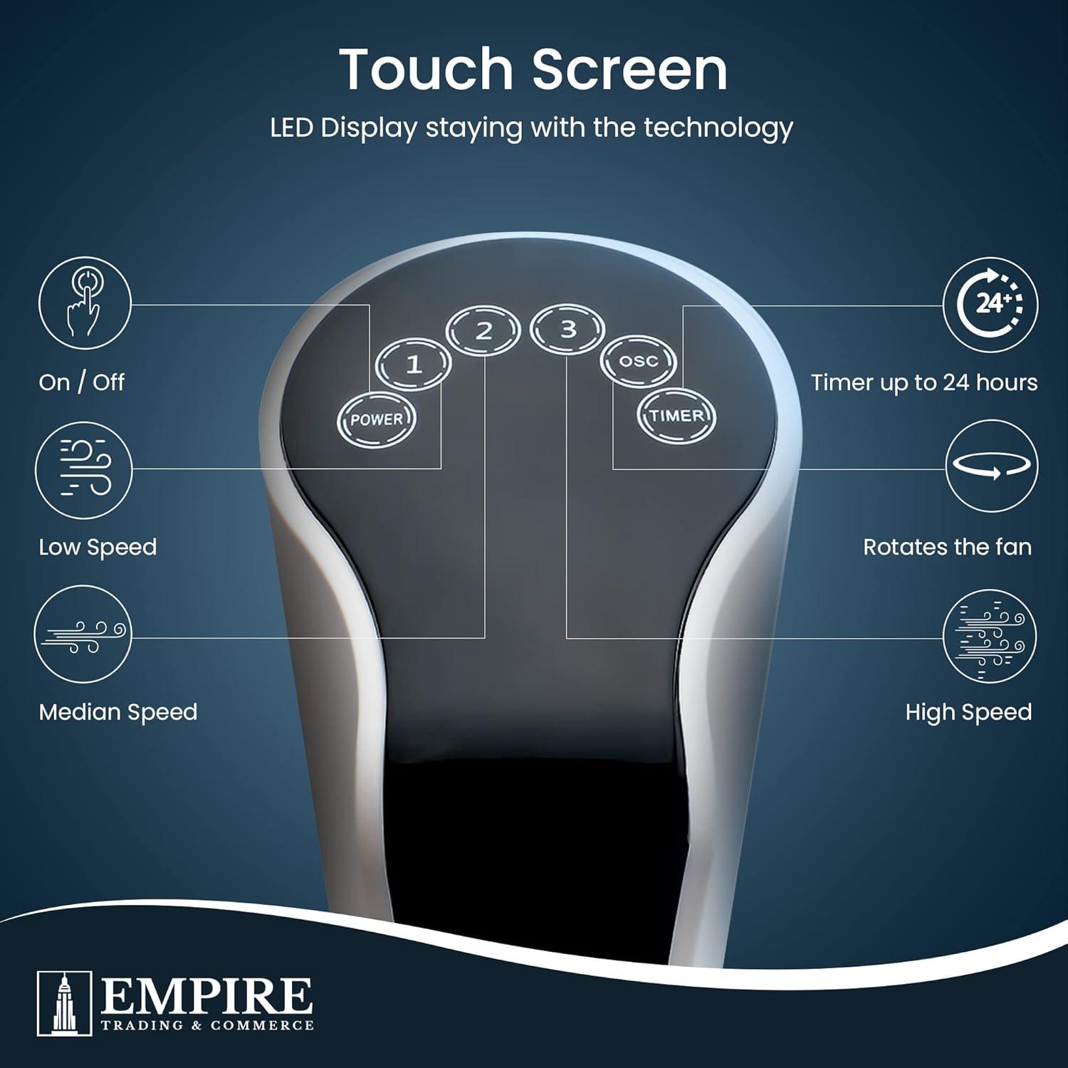 تقييم شامل لمروحة Empire البرجية: الأداء والتصميم المثالي