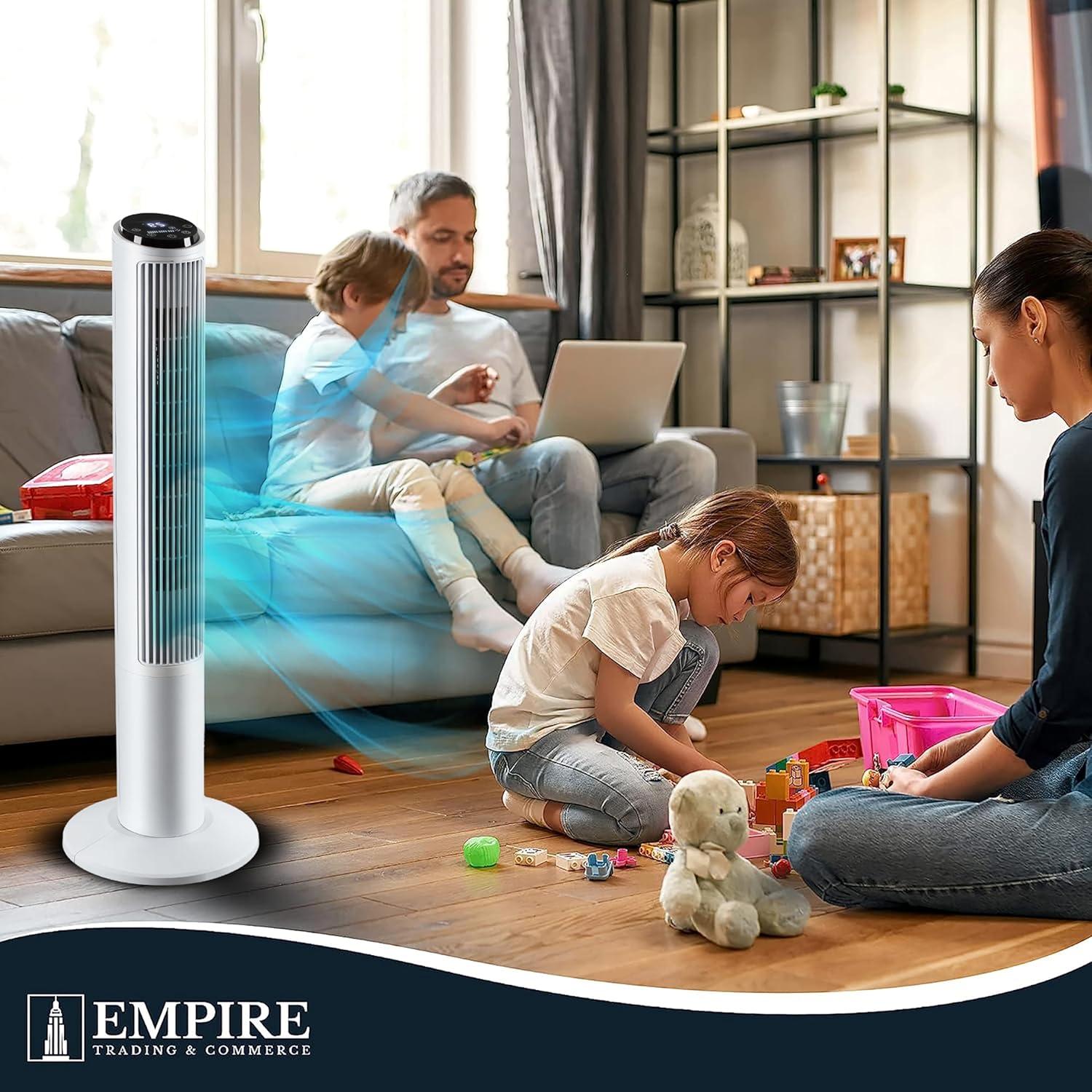 تجربتنا ⁤مع مروحة برجية 1.1 متر من امباير: الأداء والراحة