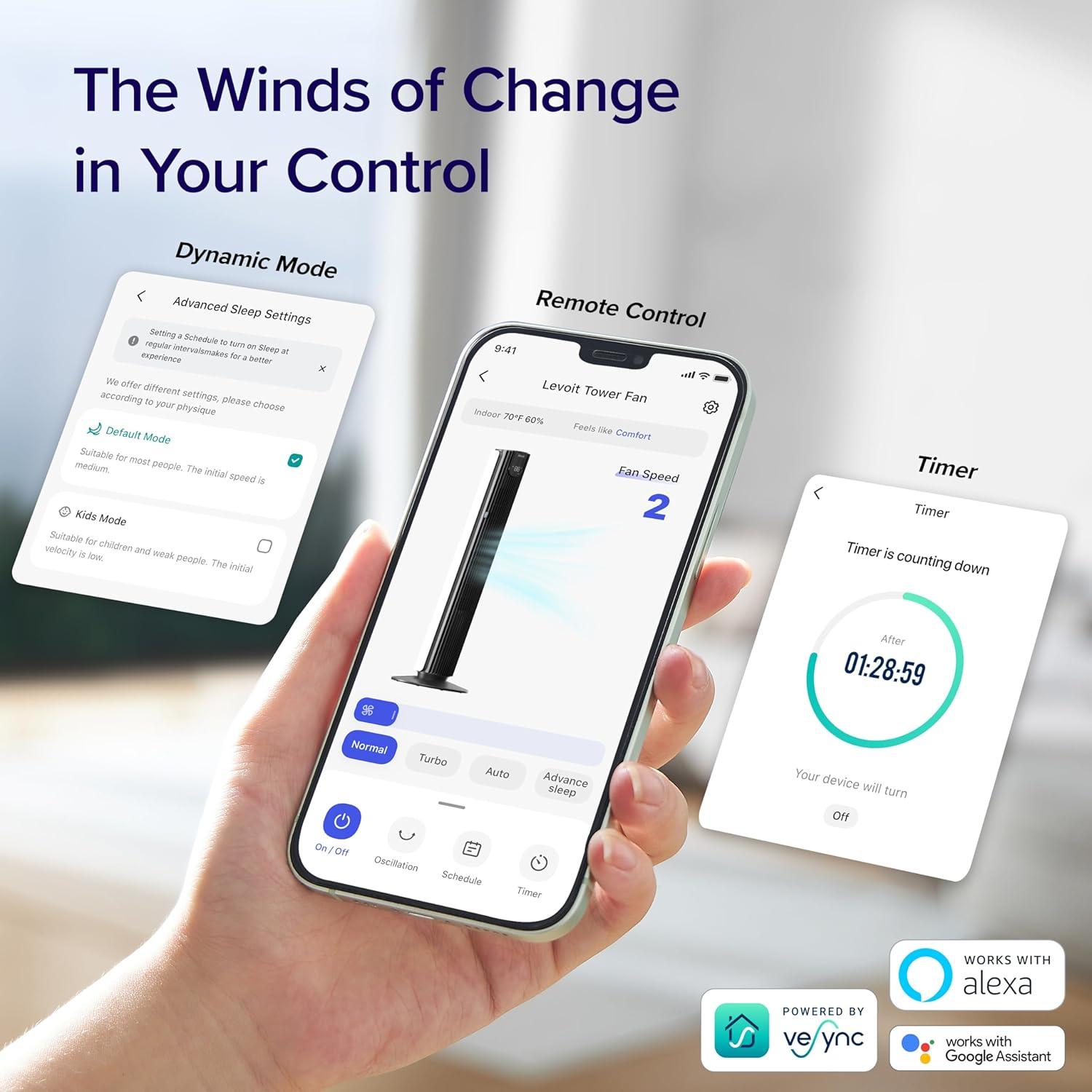 تجربتنا مع مروحة ليفويت: الهدوء والراحة في غرفة النوم