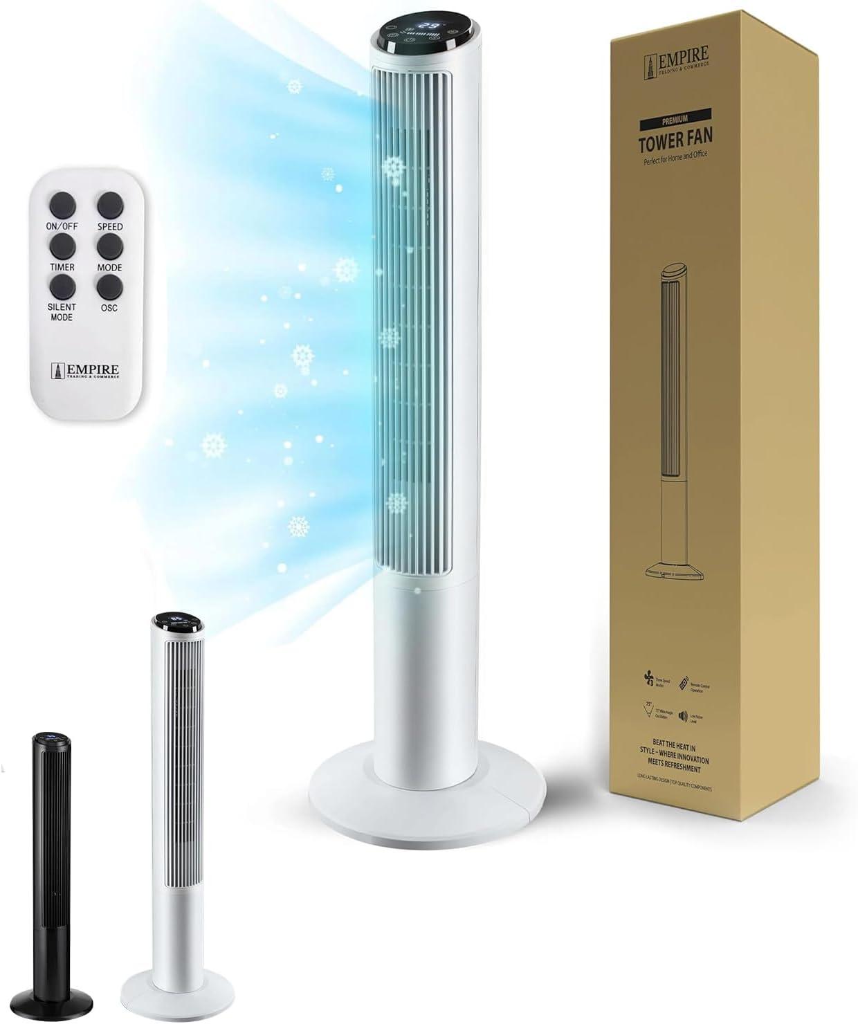 تجربتنا ⁢مع مروحة برجية 1.1 متر ⁢من ‌امباير: الأداء والراحة