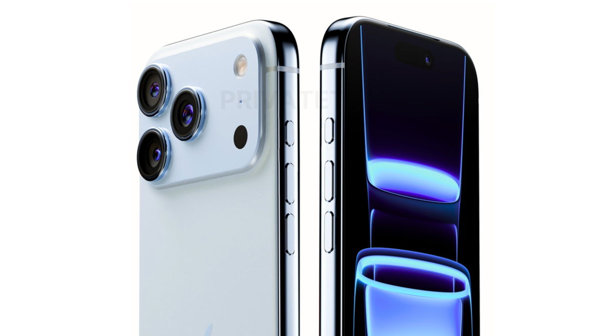 تصميم iPhone 17 Pro بأسلوب iPhone Air من التيتانيوم والزجاج 