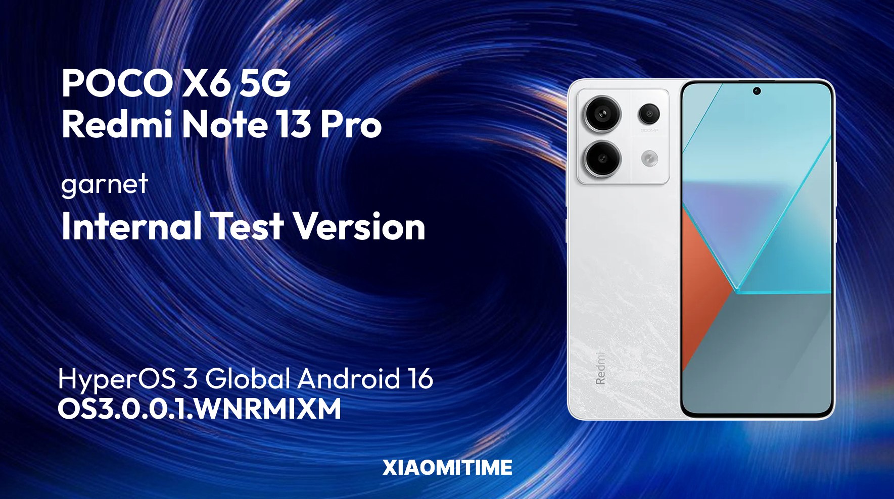 صورة لجهازي POCO X6 5G وRedmi Note 13 Pro 5G