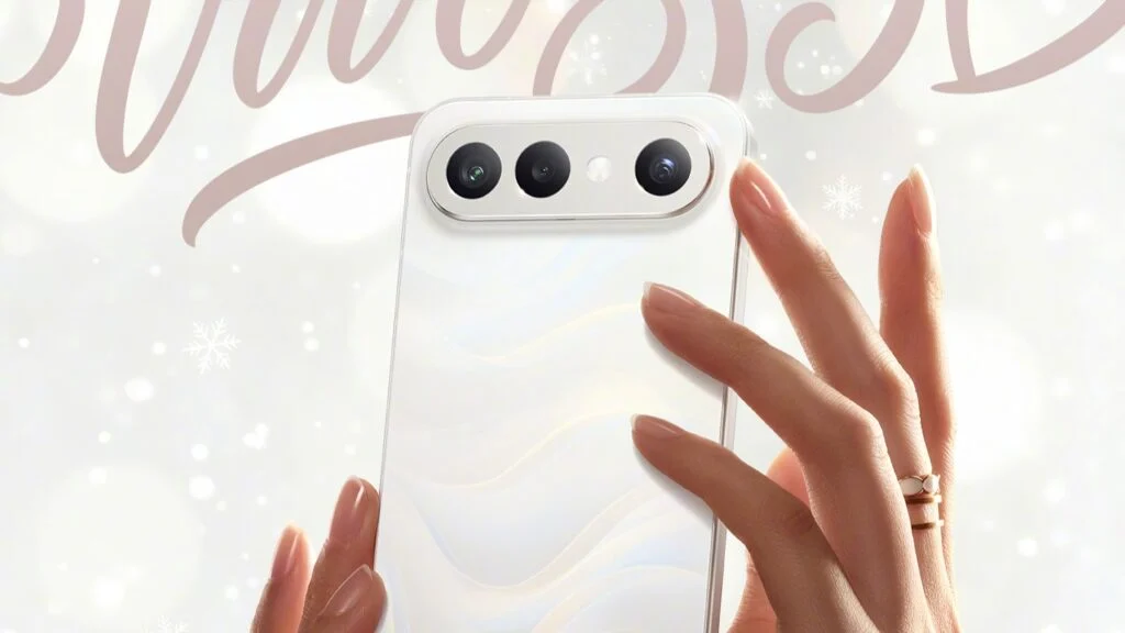 Vivo S50 Pro Mini in Confession White