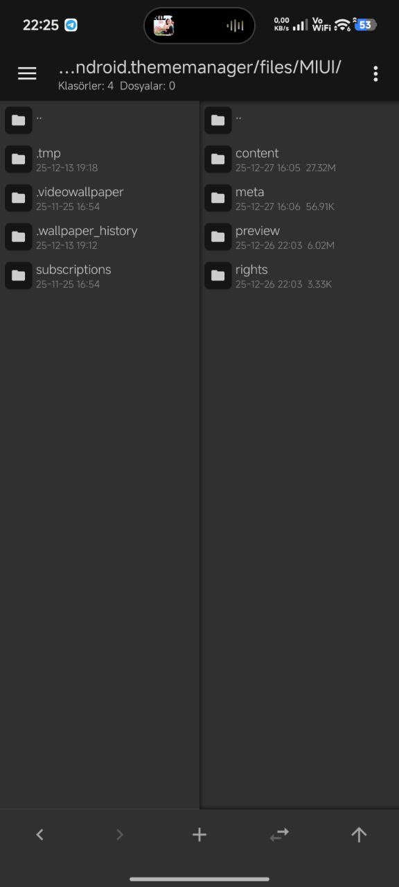 تثبيت الثيم يدويًا