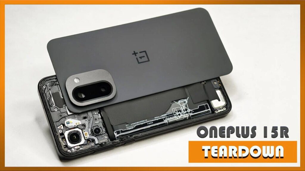OnePlus 15R Teardown Featured