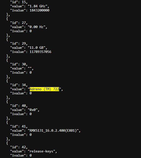 Geekbench لهاتف Realme 16 Pro Plus