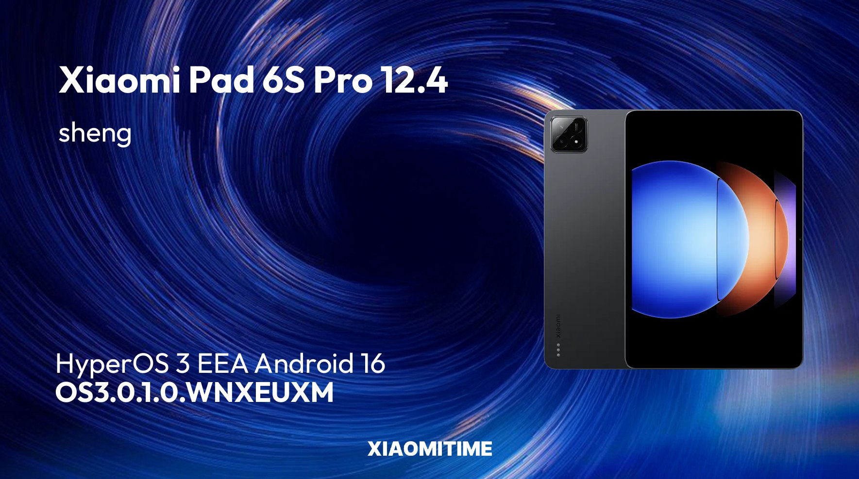تحديث HyperOS 3 لجهاز Xiaomi Pad 6S Pro 12.4