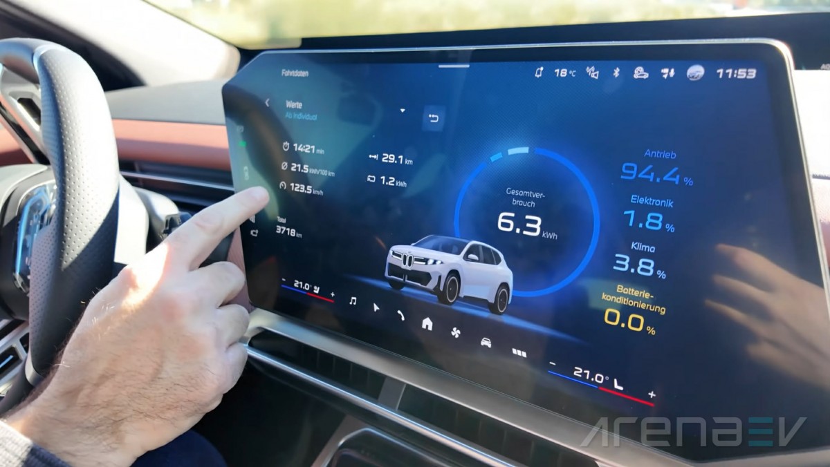 بي إم دبليو iX3 50 xDrive تظهر نتائج رائعة في اختبار مدى الطرق السريعة