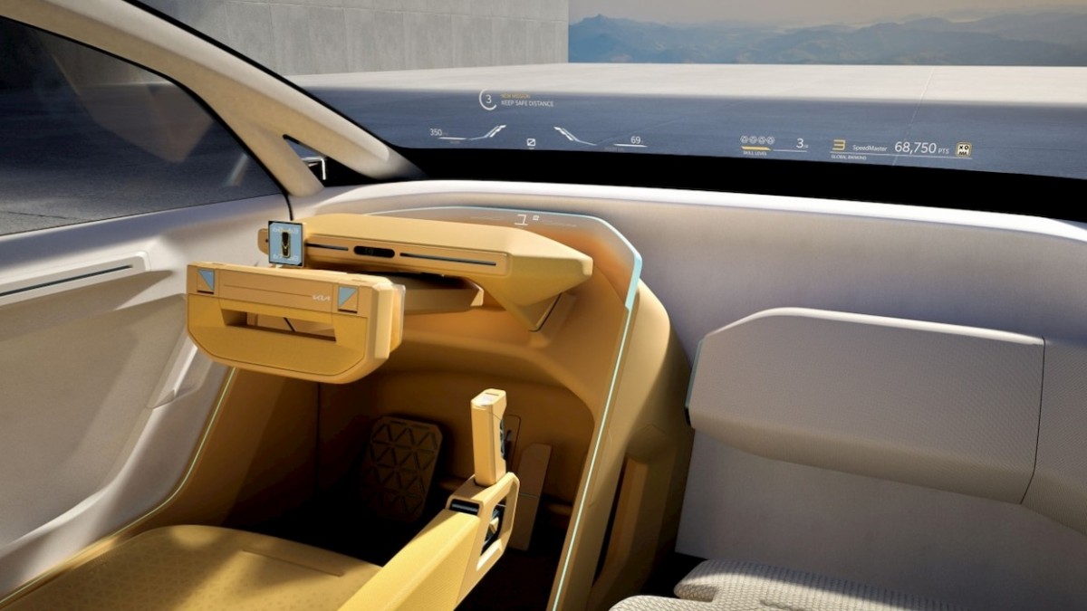 معاينة لسيارة كيا الكهربائية الجديدة