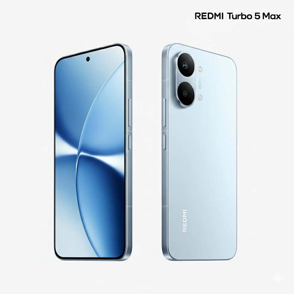 Redmi Turbo 5 Max in Ocean Blue