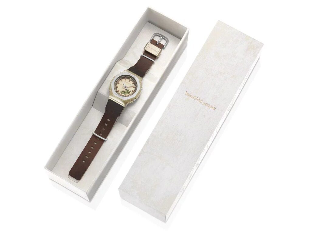 Casio G-Shock x beautiful people leather Watch