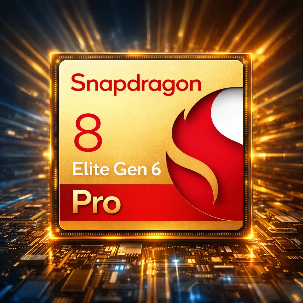 صورة توضيحية لشريحة Snapdragon 8 Elite Gen 6 Pro