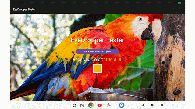 Android 17 Beta 2 EyeDropper API