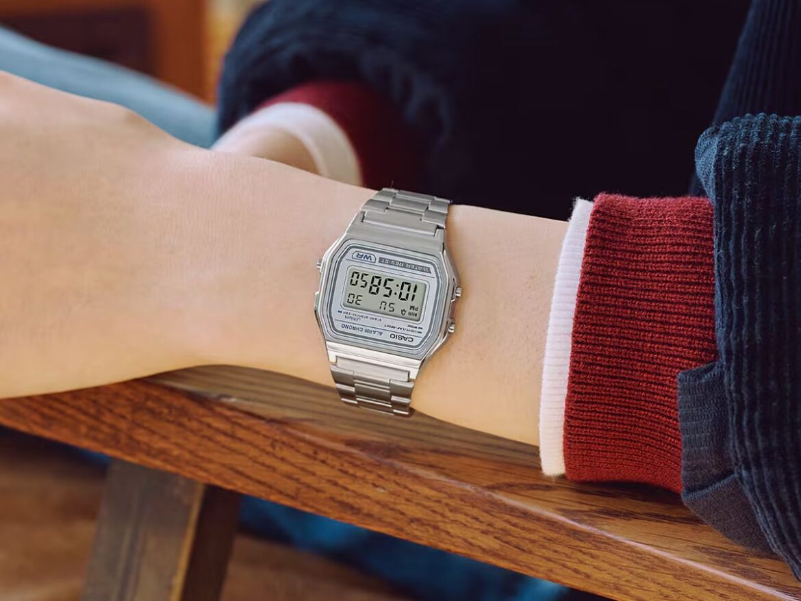 Two new affordable Casio A158 watches with metal strap launch