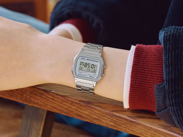 Two new affordable Casio A158 watches with metal strap launch