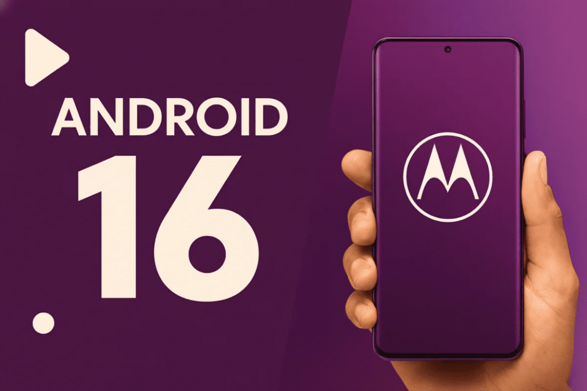 Motorola Android 16 update rollout list
