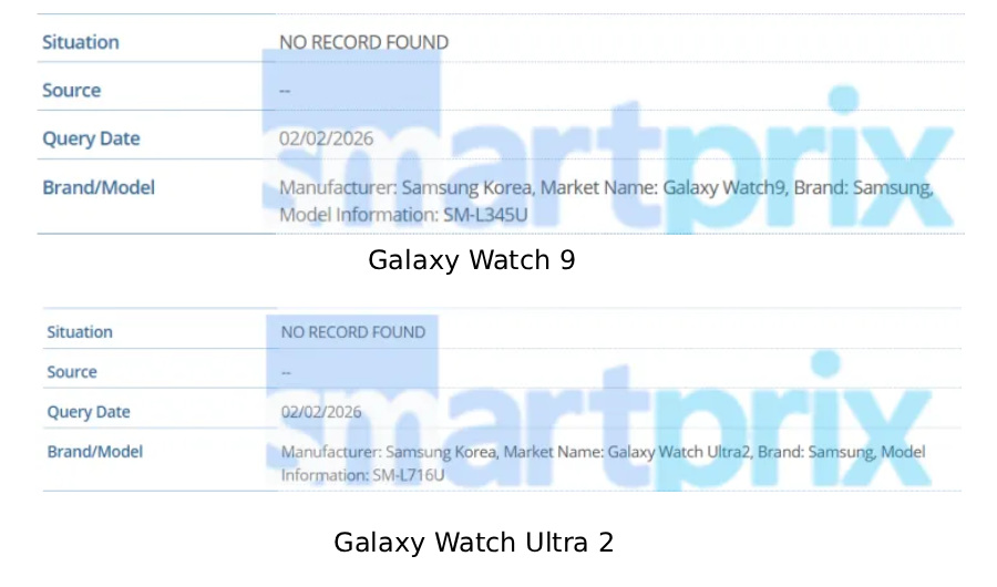 Samsung Galaxy Watch 9 and Watch Ultra 2 IMEI