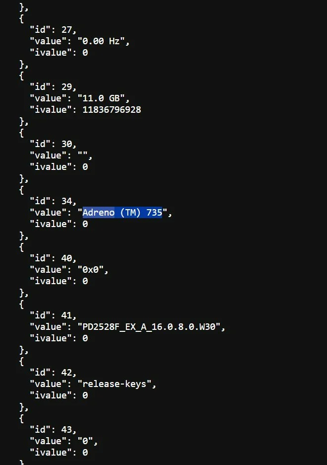 Vivo V70 Elite Geekbench-