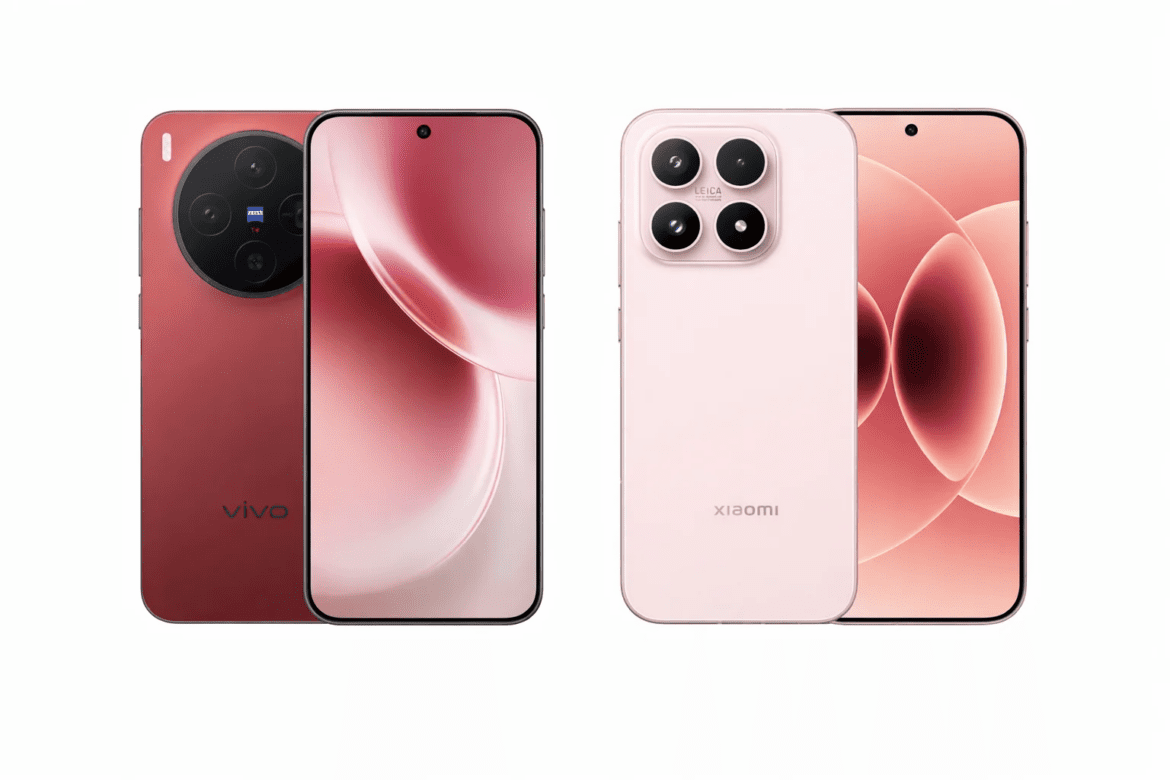 Vivo X300 and Xiaomi 17