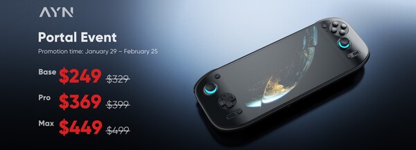 AYN has slashed the price of the Odin 2 Portal for a limited time. (Image source: AYN)