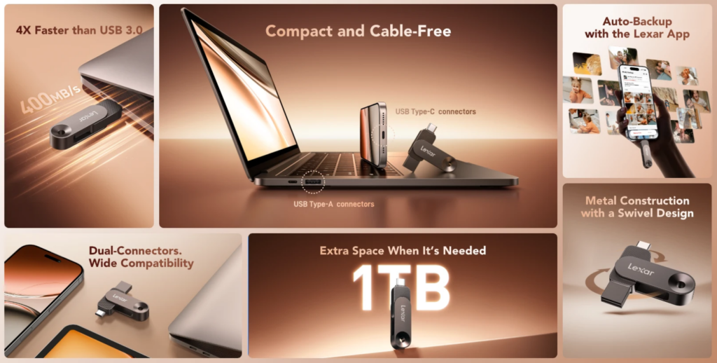 Lexar JumpDrive D500 SSD