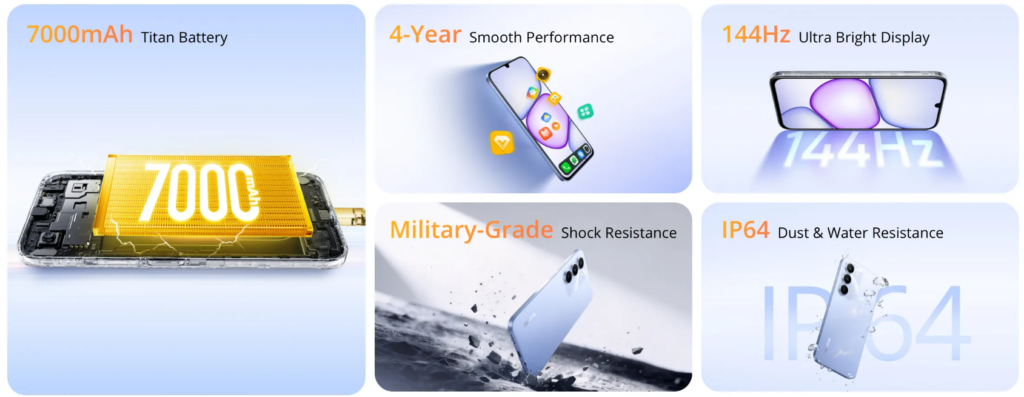 واجهة Realme C83 5G