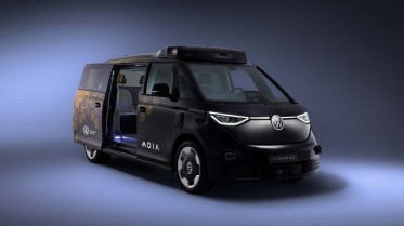 Self-driving VW ID. Buzz